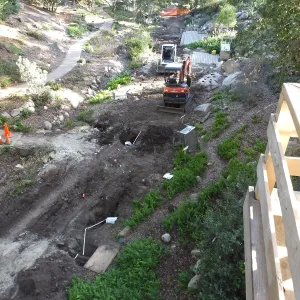 Arroyo Sewer Line Construction