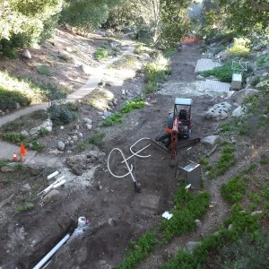 Arroyo Sewer Line Construction