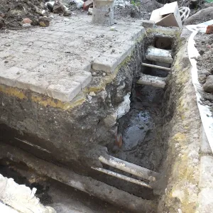 Arroyo Sewer Line Construction