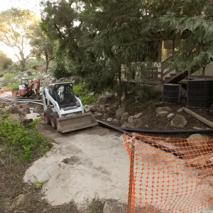 Arroyo Sewer Line Construction