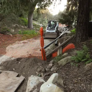 Arroyo Sewer Line Construction