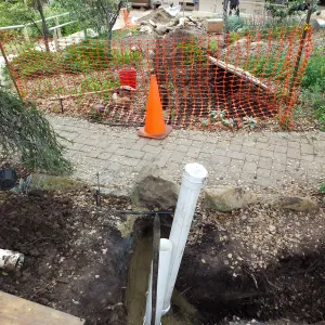 Arroyo Sewer Line Construction