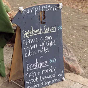 2015 Santa Barbara Beer Garden Event, Sign, Brewlab