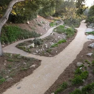 Arroyo section after new sewer construction