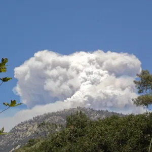 Smoke from the Zaca Fire