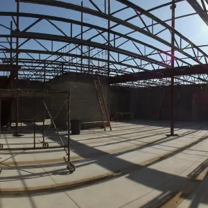 Pritzlaff Conservation Center Construction, looking southwest across Herbarium area