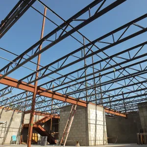 Pritzlaff Conservation Center Construction, looking southeast across Herbarium area