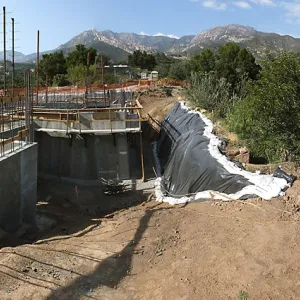 Pritzlaff Conservation Center Construction, Exterior looking northwest