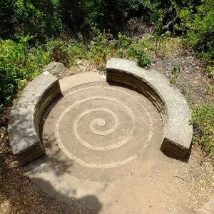 Elizabeth Cargill Hall Spiral Bench