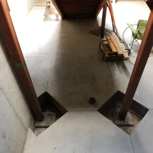 Pritzlaff Conservation Center construction-basement