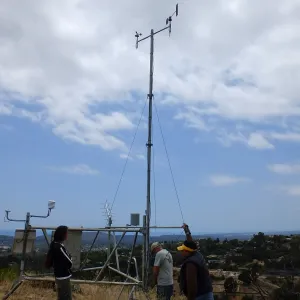 Replacing sensors on the RAWS station