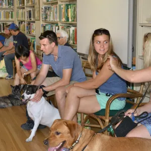 Trails n Tails 2015, dog obedience training demo