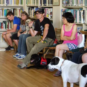Trails n Tails 2015, dog obedience training demo