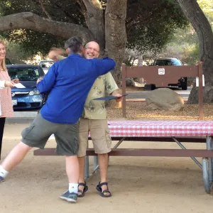Staff Appreciation Picnic 2015, Bruce Reed 15 years recognition
