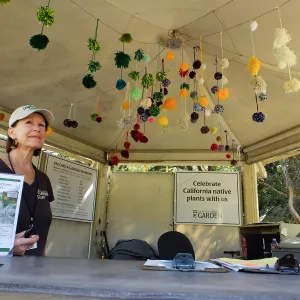 Dormant Dreams Yarn Blast, Entry Kiosk Pom-Poms