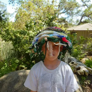 Dormant Dreams Yarn Blast Installation