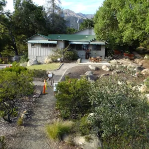 Home Demonstration Garden Renovation, view 25, south side of Cottage