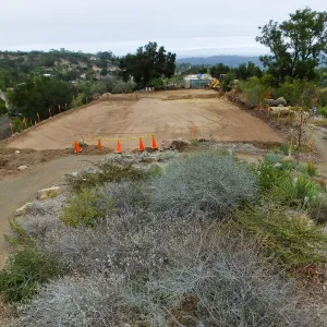 Pritzlaff Conservation Center Construction, upper parking lot