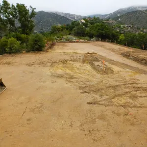 Pritzlaff Conservation Center Construction, upper parking lot
