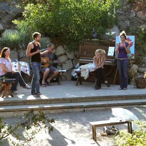Trails n Tails 2014, Plant Reproduction Play rehearsal