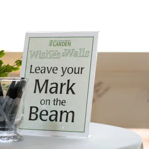 Pritzlaff Conservation Center, Wishes in the Walls event, beam signing