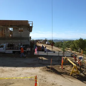 Pritzlaff Conservation Center Construction, Topping Off
