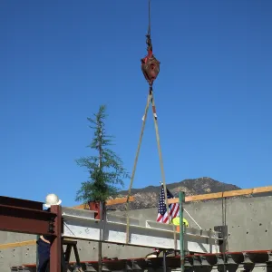 Pritzlaff Conservation Center Construction, Topping Off