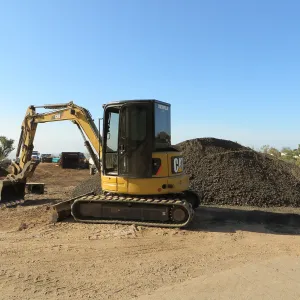 Resurfacing road, East Slope