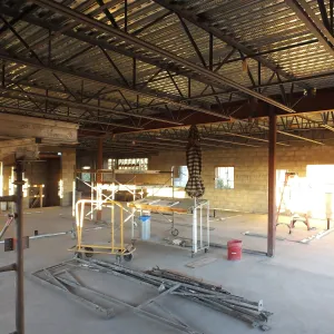 Pritzlaff Conservation Center Construction, looking northeast across Conference/Training area 