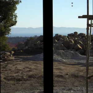 View towards Channel Islands from Pritzlaff Conservation Center Exhibit Room