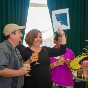 2016 Santa Barbara Beer Garden Event, VIP lounge attendees
