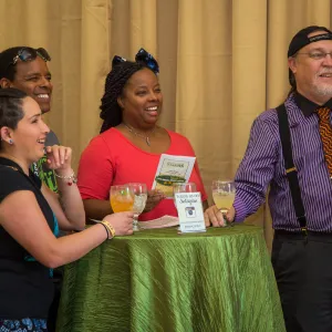 2016 Santa Barbara Beer Garden Event, VIP lounge attendees