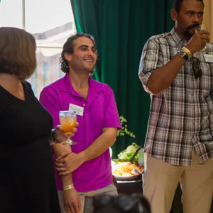 2016 Santa Barbara Beer Garden Event, Zachary Rosen, Jesse Smith, VIP lounge