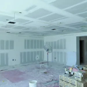 Pritzlaff Conservation Center Construction, Exhibit Room, looking northwest