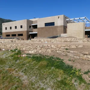 Pritzlaff Conservation Center Construction, west face looking northeast