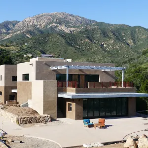 Pritzlaff Conservation Center Construction, Exterior looking northeast