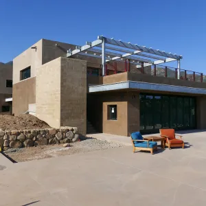 Pritzlaff Conservation Center Construction, Exterior looking northeast