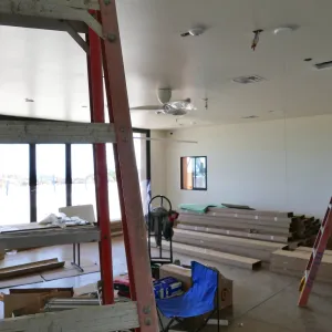 Pritzlaff Conservation Center Construction, Exhibit Room, looking southwest