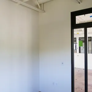 Pritzlaff Conservation Center Construction, looking southwest across Administrative office area