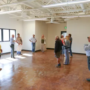 Pritzlaff Conservation Center building systems orientation for SBBG staff