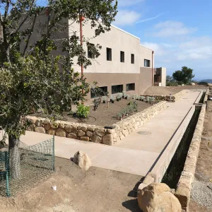 Pritzlaff Conservation Center Construction, Exterior looking southeast