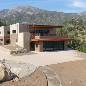 Pritzlaff Conservation Center Construction, Exterior looking northeast