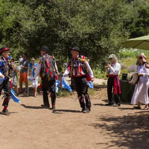 Cultivating the Wild: Native Gardens Tour and 90th Birthday Celebration, Pacific Sword Co. Morris Dancing