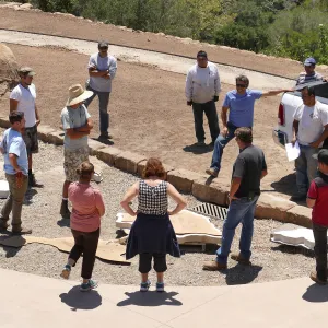 Arrival of Channel Island Sculptures