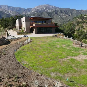 Pritzlaff Conservation Center Construction, Exterior looking northeast