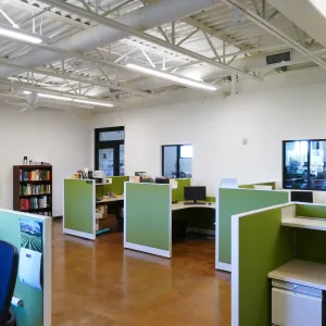 Pritzlaff Conservation Center Construction, looking southwest across Research workstation area
