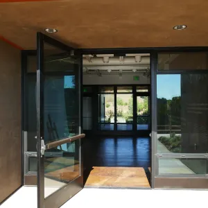 Pritzlaff Conservation Center Construction, main entrance looking east