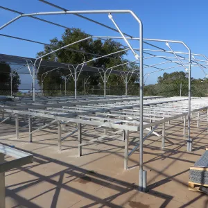 SBBG, rebuilding the Hort Unit