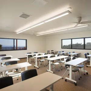 Pritzlaff Conservation Center interior, large conference room looking southwest