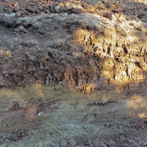 PCC construction soil profile